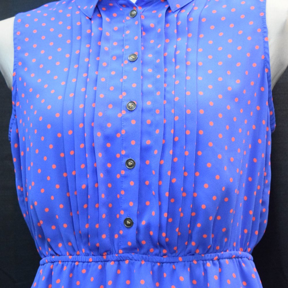Blue & Orange Dress